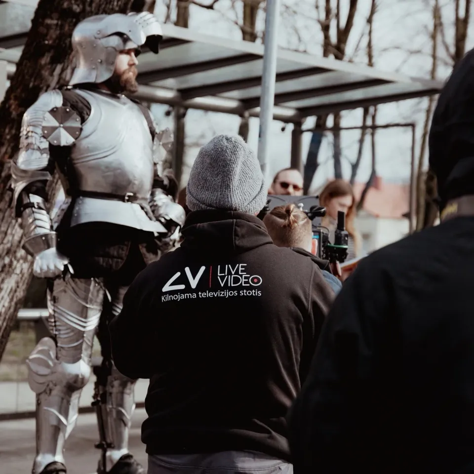 Riteris filmavimo aikštelėje