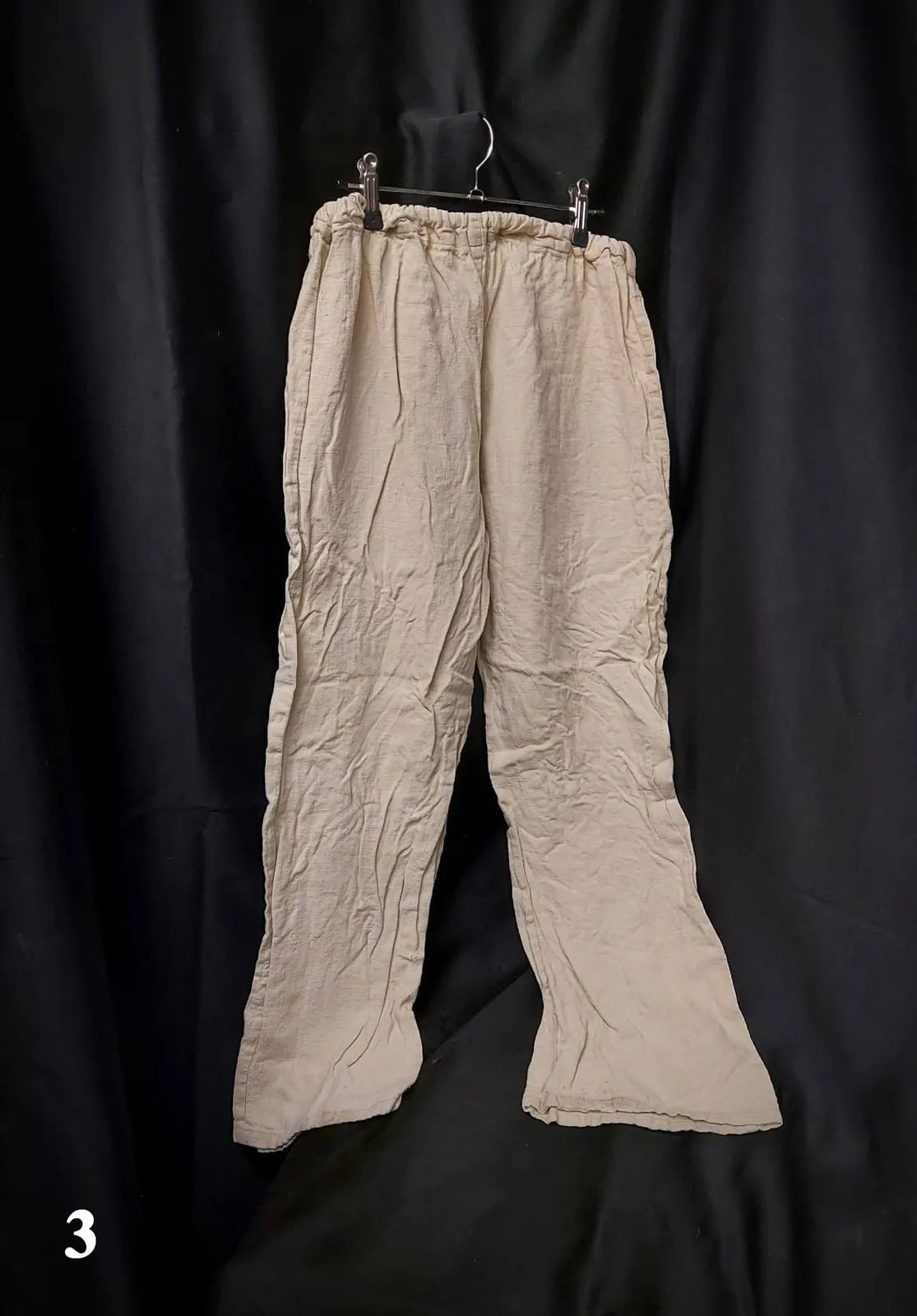 Linen medieval men's trousers
